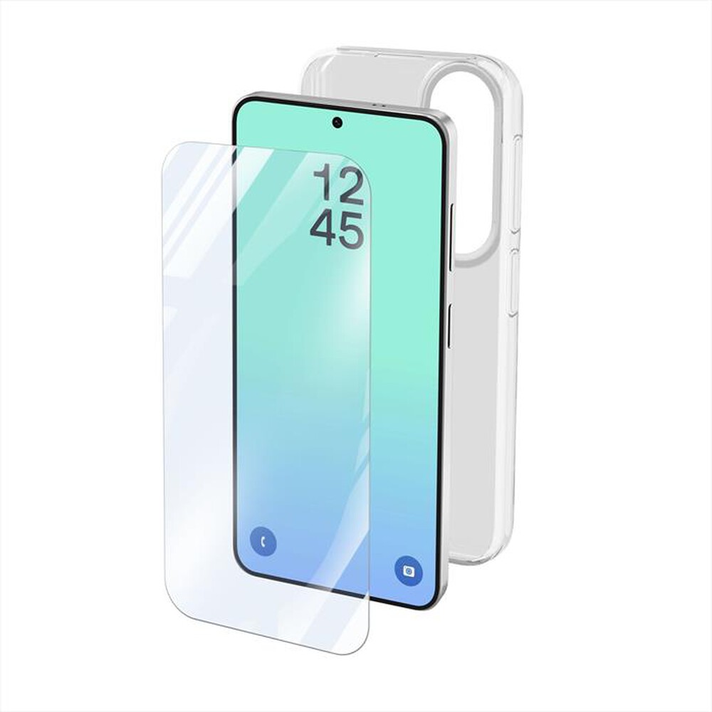 Immagine del prodotto CELLULARLINE - Kit custodia + vetro per Galaxy A27-Trasparente
