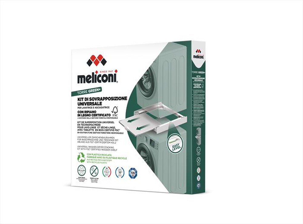 "MELICONI - KIT DI SOVRAPPOSIZIONE 656129-Bianco"