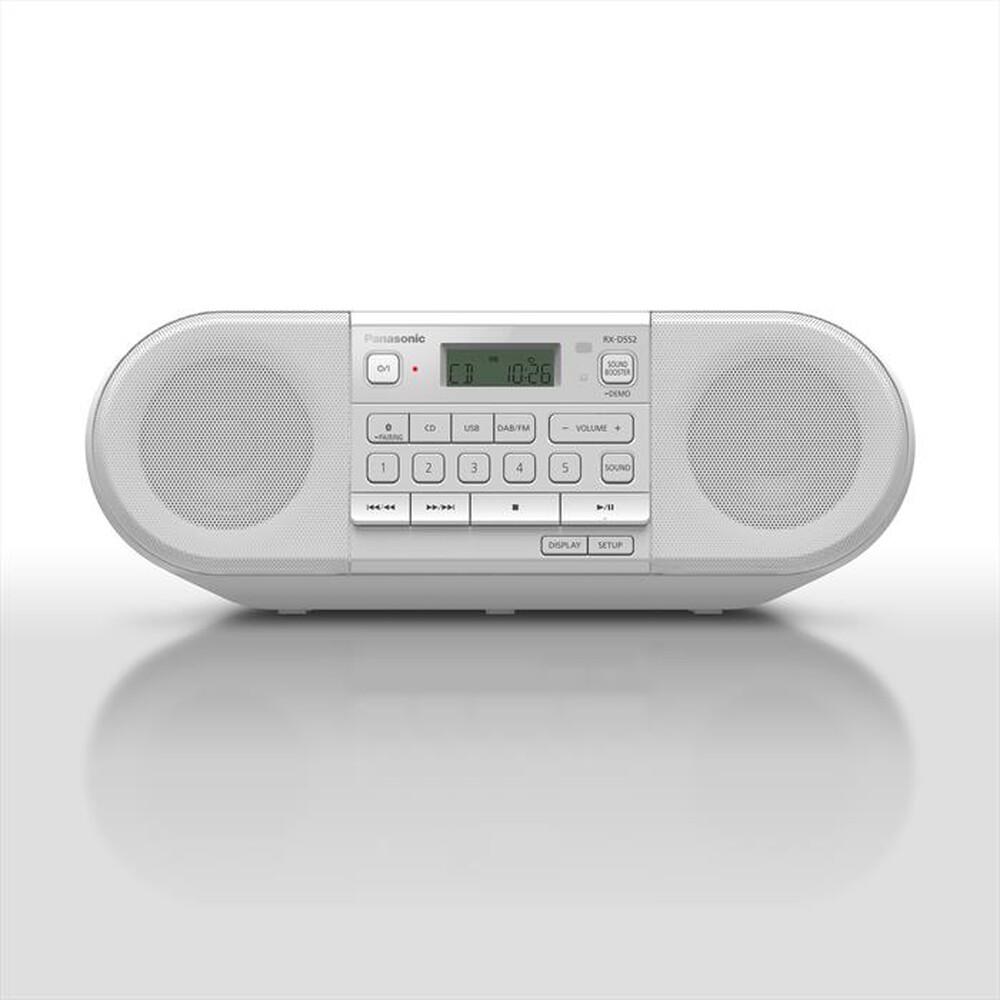 "PANASONIC - RX-D552E-W-bianco"