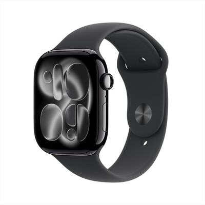 APPLE - Watch Series 11 GPS + Cellular 46mm Alluminio-Jet Black Sport Band Nero S/M