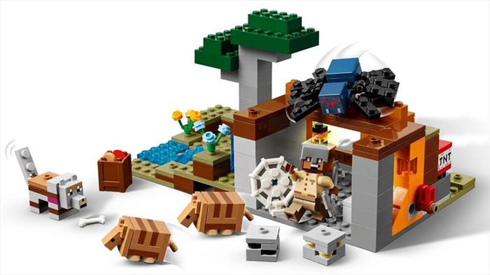 "LEGO - MINECRAFT Spedizione miniera dell’armadillo-21269-Multicolore"