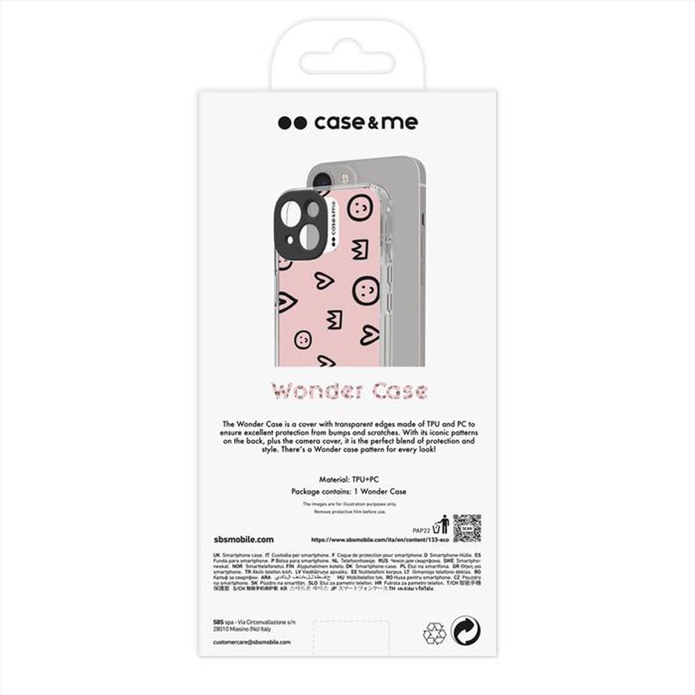 "SBS - Cover camera logo CMCOVCAMIP1461PQ per iPhone 14-Pink Queen"