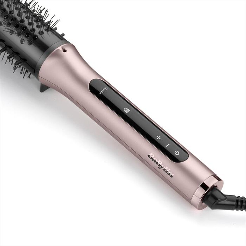 Immagine del prodotto BABYLISS - Ferro con spazzola HSB200E-NERO/ROSA