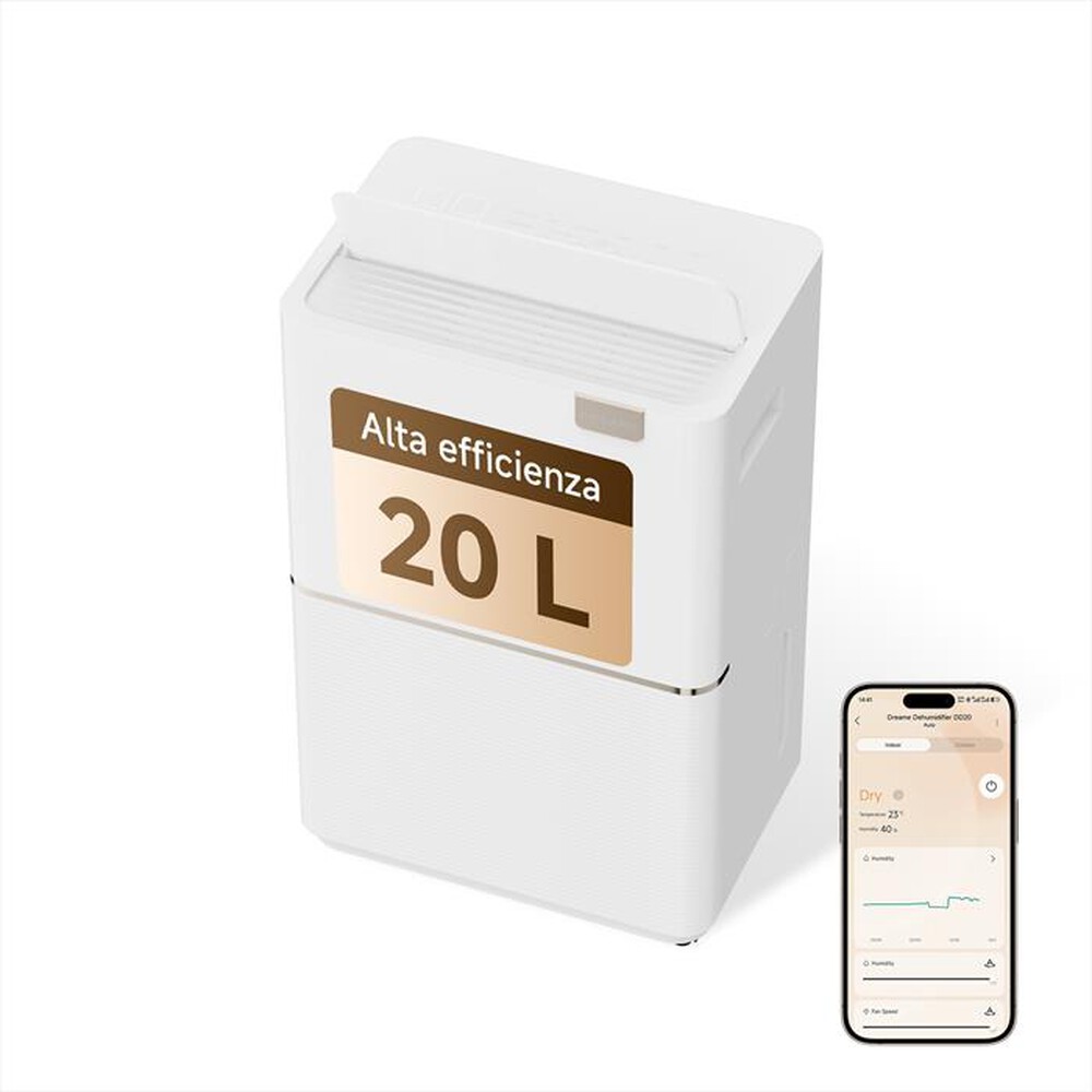 Immagine del prodotto DREAME - Deumidificatore DD20VIM-Bianco