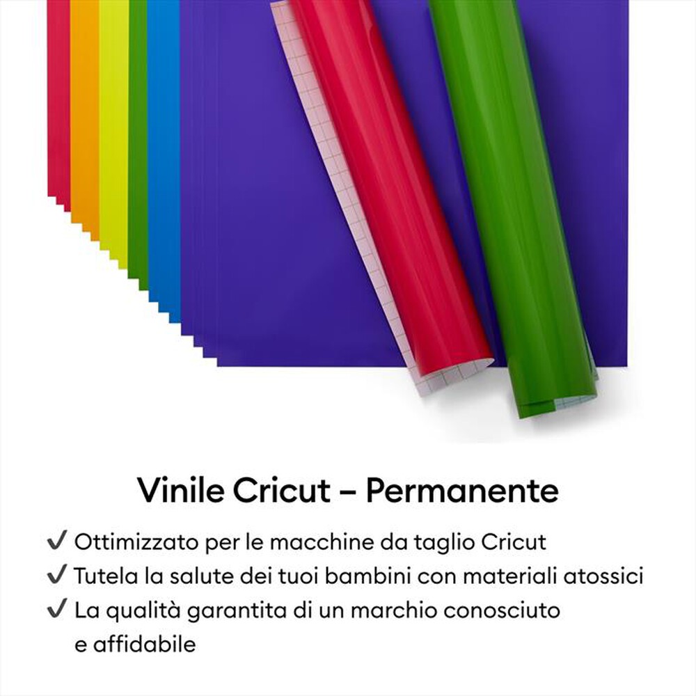 Immagine del prodotto CRICUT - VINILE PERMANENTE SMART PER JOY XTRA 24,1X3-Bianco