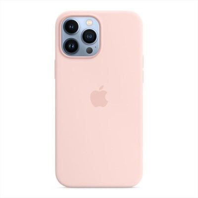 APPLE - iPhone 13 Pro Max Silicone Case with MagSafe-Chalk Pink