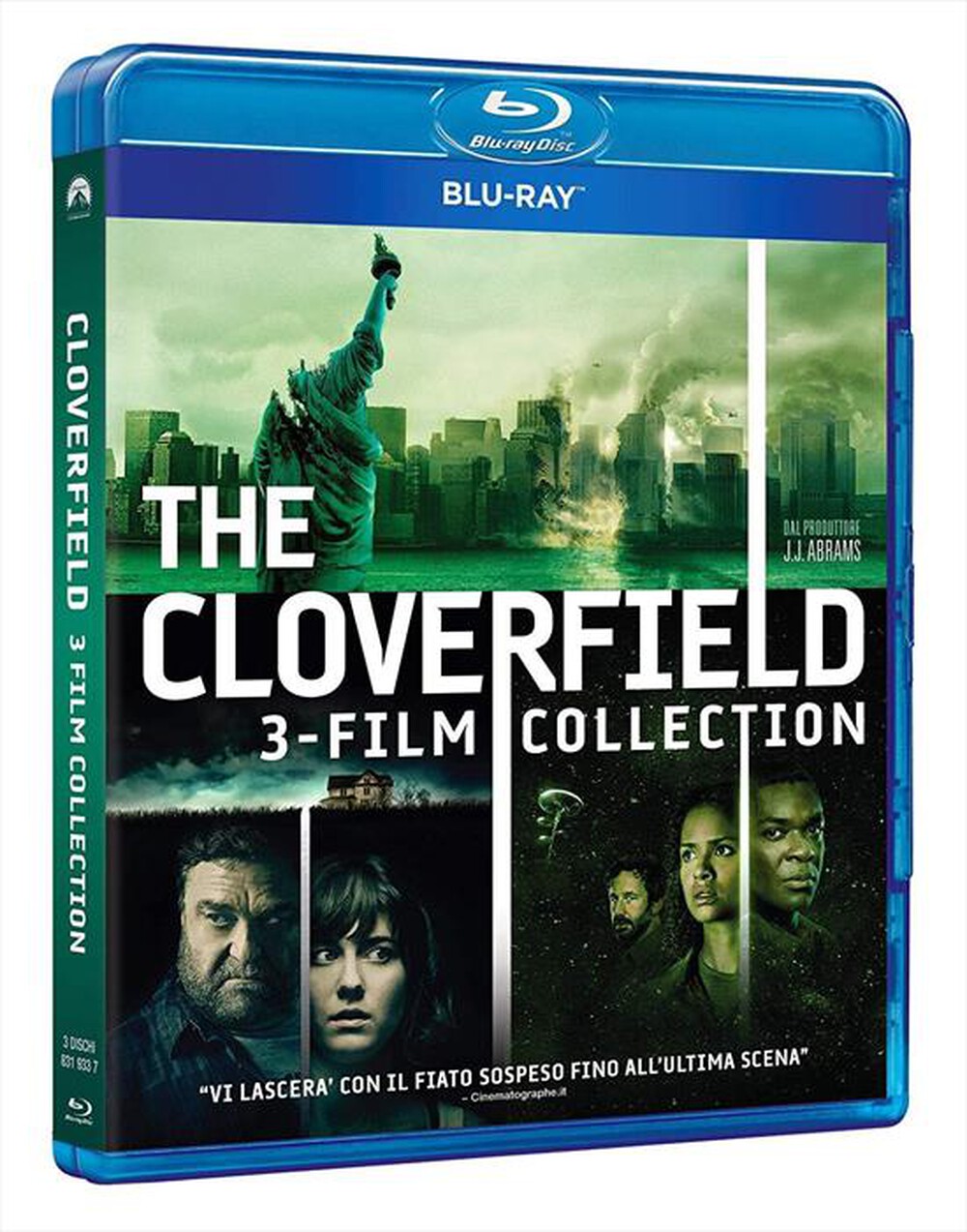 "PARAMOUNT PICTURE - Cloverfield (The) - 3 Film Collection (3 Blu-Ray)"