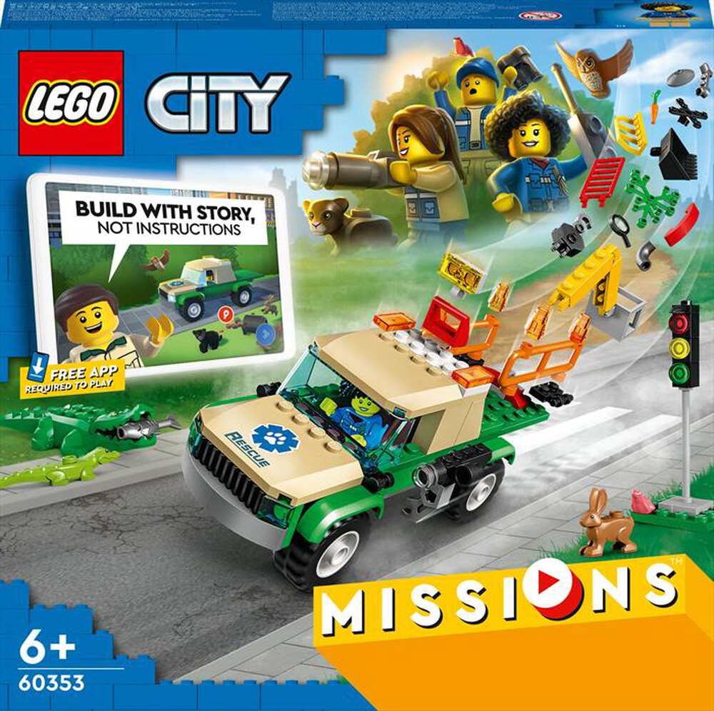 Immagine del prodotto LEGO - CITY MISSIONI DI SALVATAGGIO ANIMALE - 60353