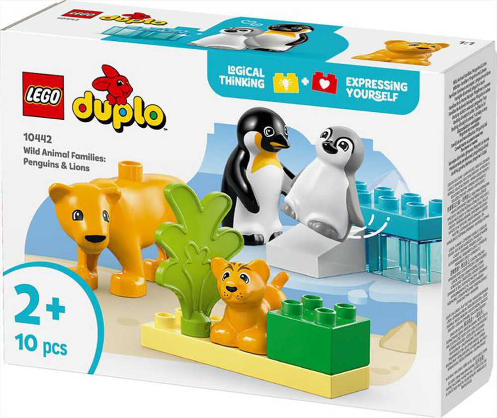 Immagine del prodotto LEGO - DUPLO Famiglie di animali: pinguini e leoni 10442