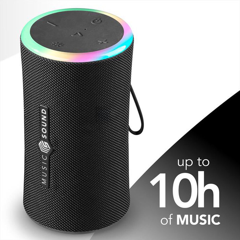 Immagine del prodotto MUSIC SOUND - Speaker Bluetooth portatile da 20W AURA 20-Nero