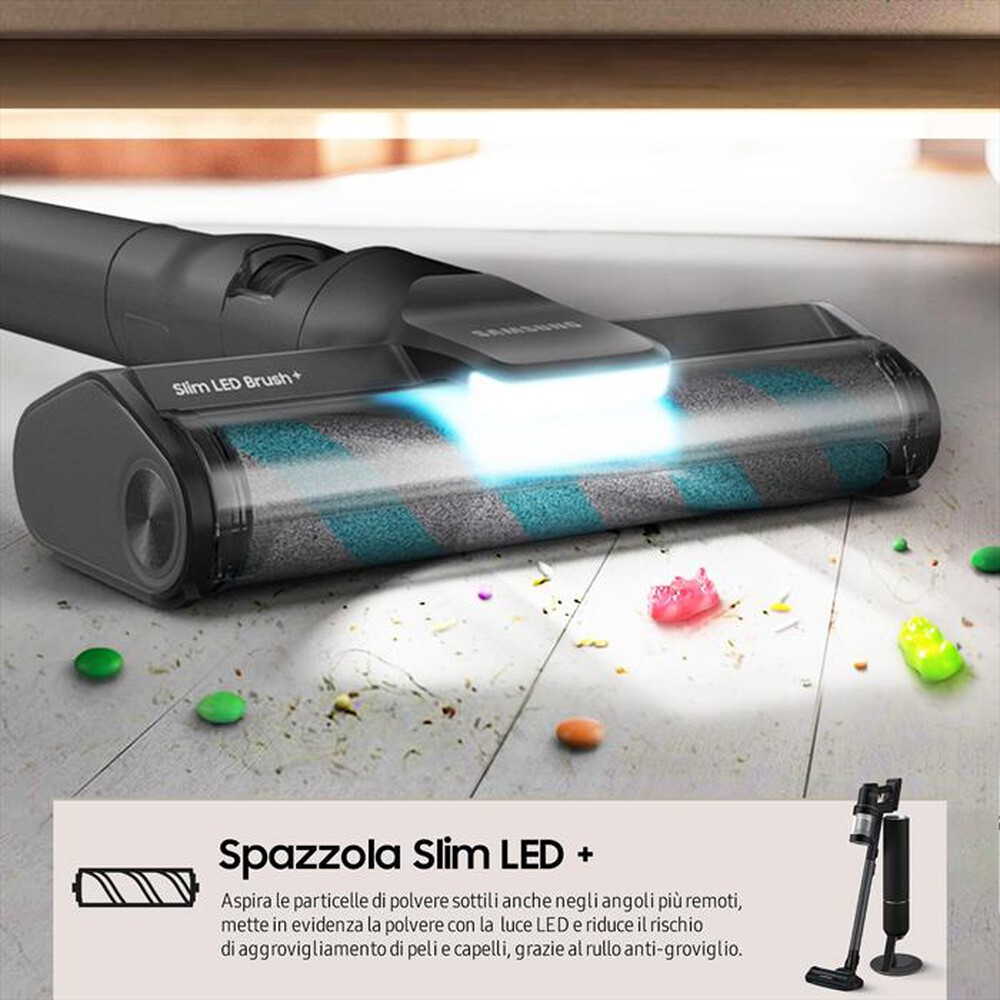 Immagine del prodotto SAMSUNG - Scopa elettrica VS90F40DEK/WA-Satin black