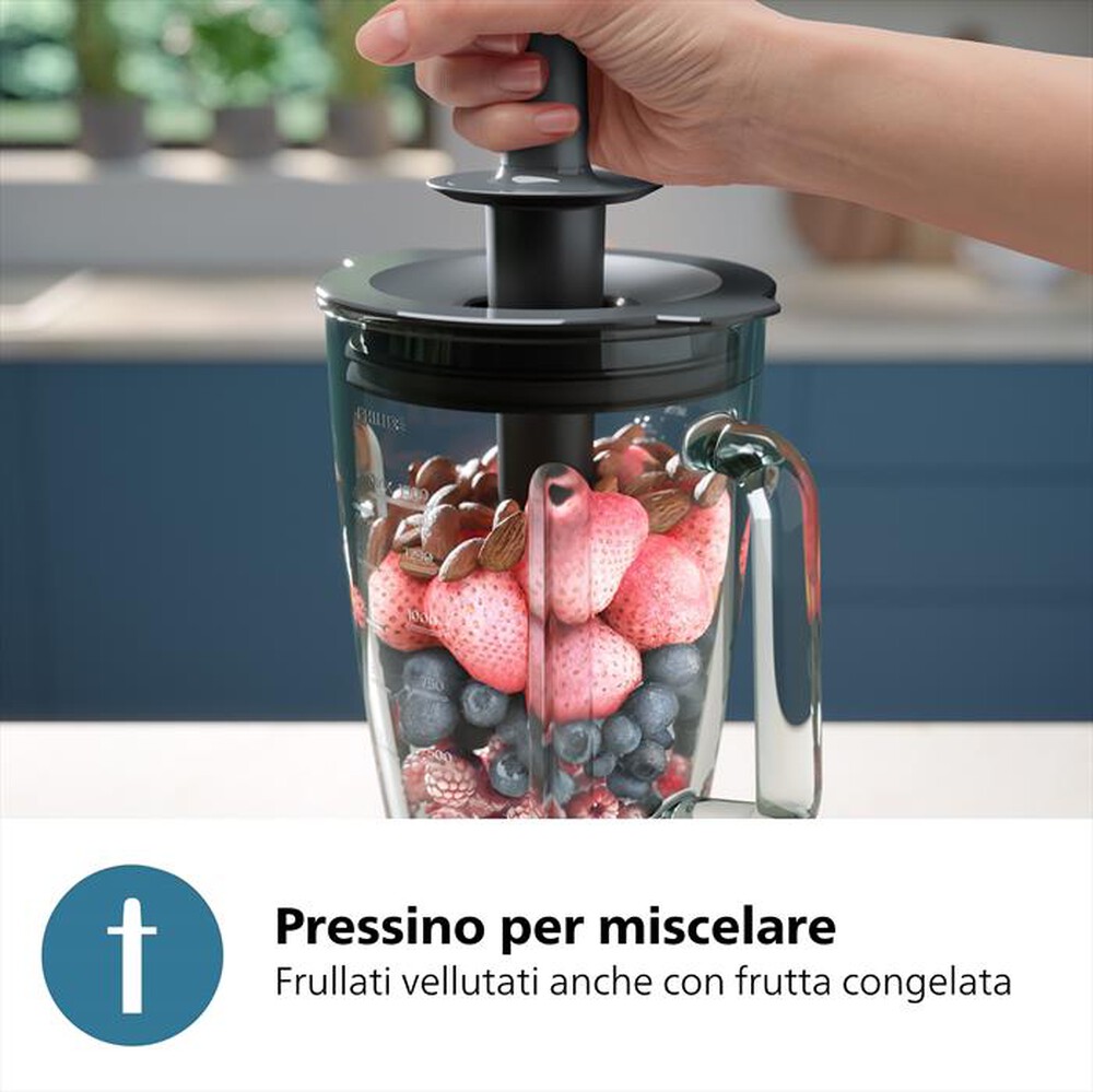 Immagine del prodotto PHILIPS - Frullatore SERIE 5000 HR3041/00-Nero/Metallo