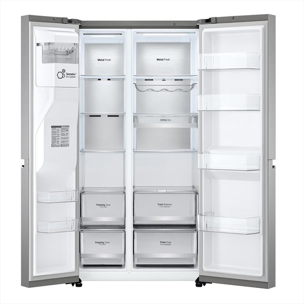 Immagine del prodotto LG - Frigorifero side by side GSLV90PZAD Classe D 635lt-Acciaio inossidabile