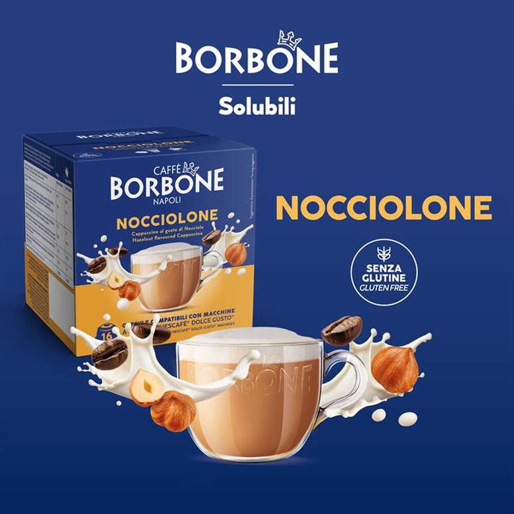 Immagine del prodotto CAFFE BORBONE - NOCCIOLONE - Nescaf&egrave; Dolce Gusto 16 Caps