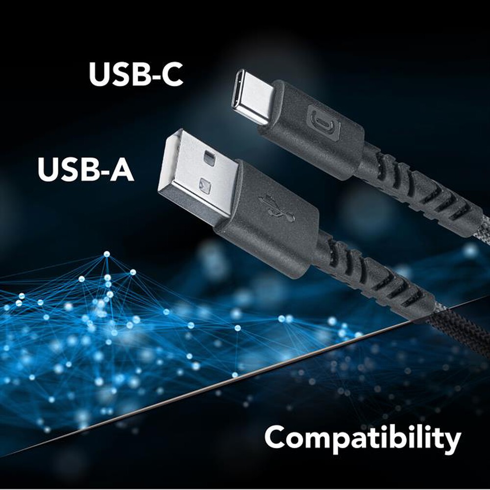 Immagine del prodotto CELLULARLINE - CAVO FLEXY 150CM 15W USB A TO USB C-Nero