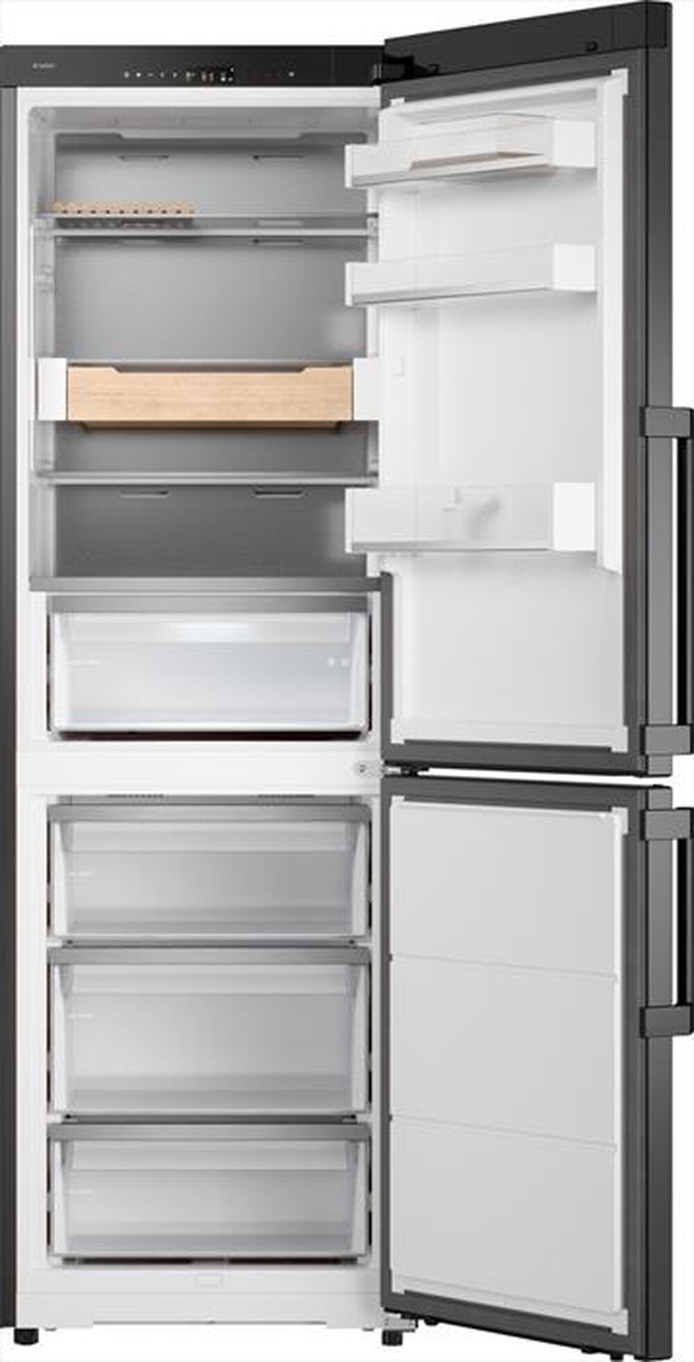 Immagine del prodotto ASKO - Frigorifero combinato RFC 586 KNBB1 Classe B 314lt-Black Steel