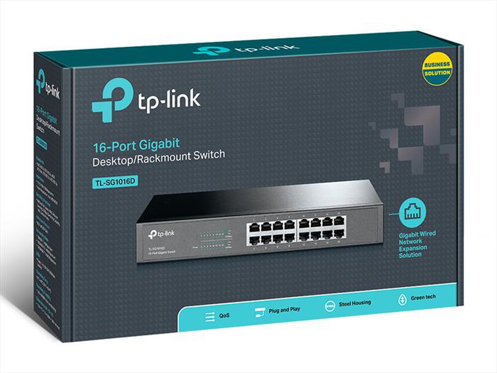 Immagine del prodotto TP-LINK - TL-SG1016D SWITCH DESKTOP GIGABIT 16 PORTE