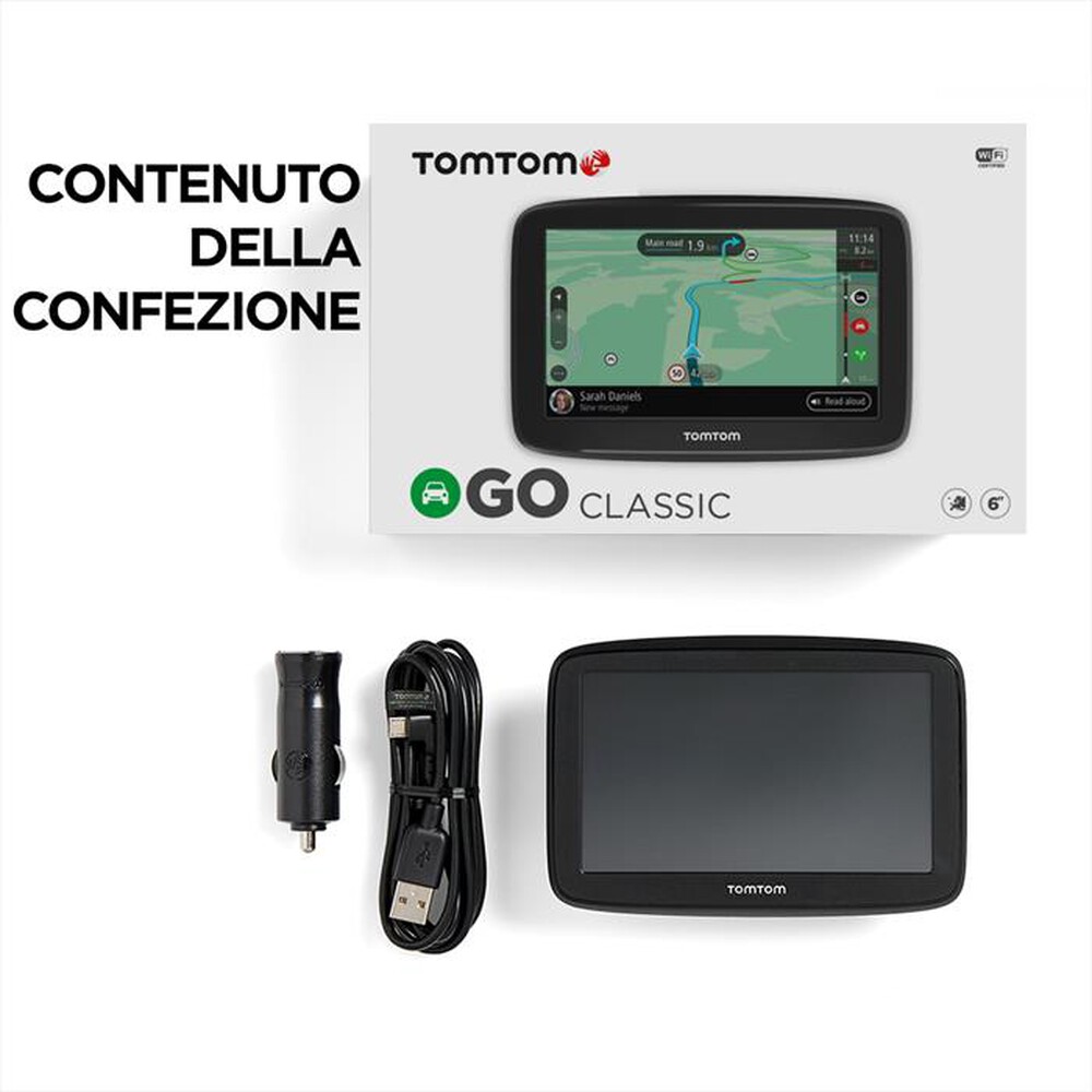 "TOM TOM - GO CLASSIC 6\""