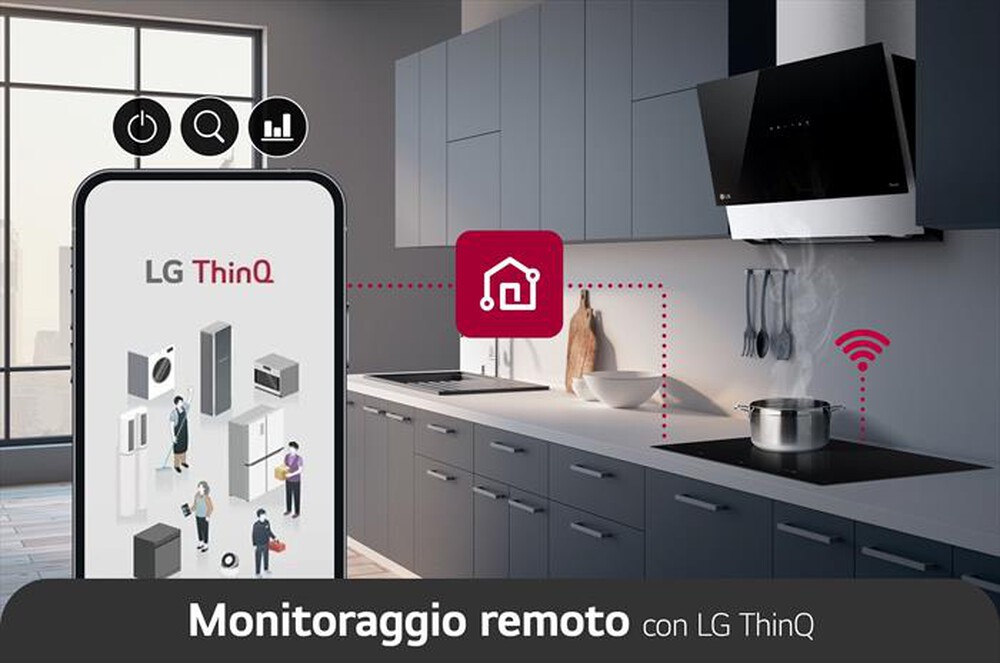 Immagine del prodotto LG - Piano cottura induzione CCI7Z2438BA 59cm-Nero Schott