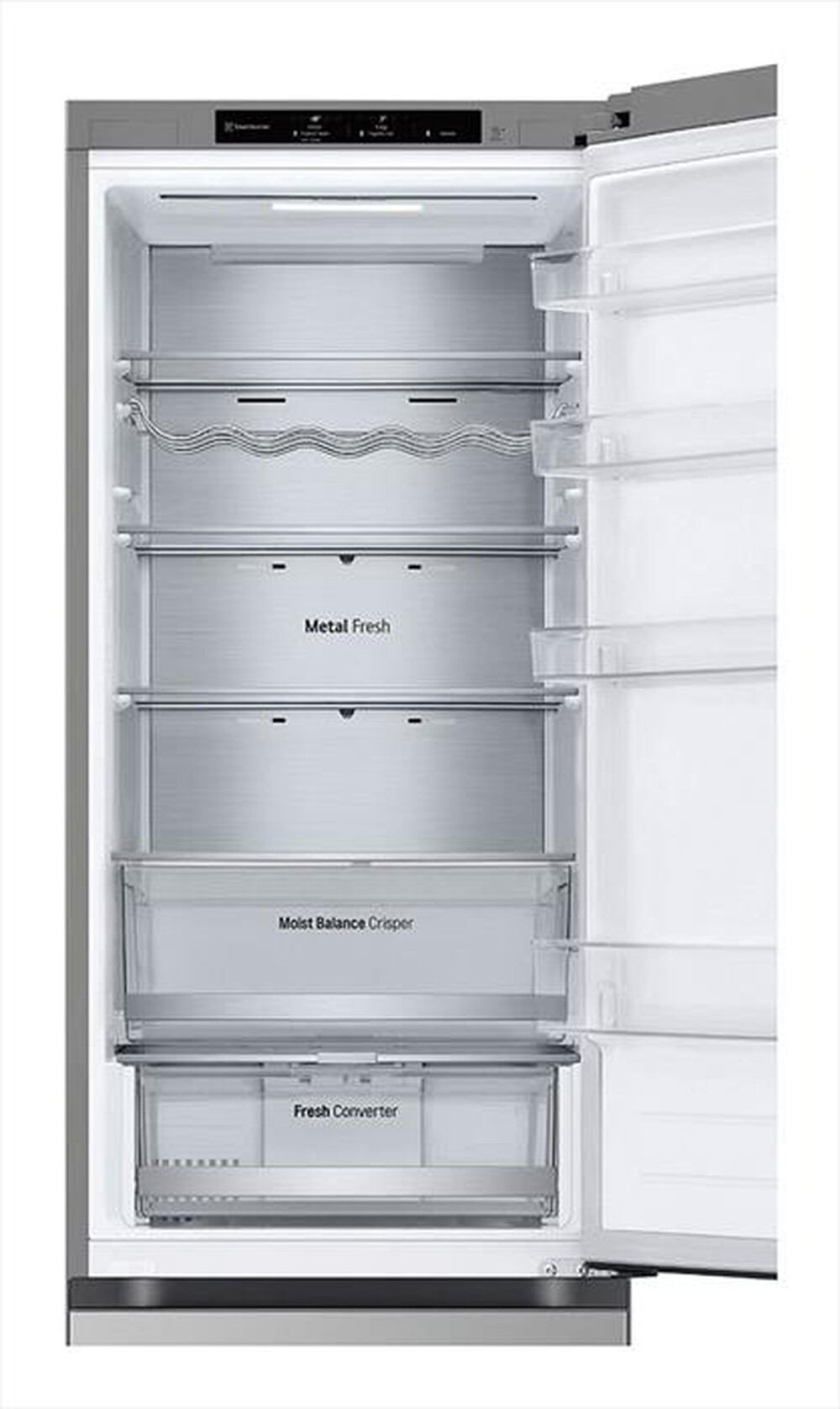 Immagine del prodotto LG - Frigorifero combinato GBV5240APY Classe A 387lt-Acciaio inox