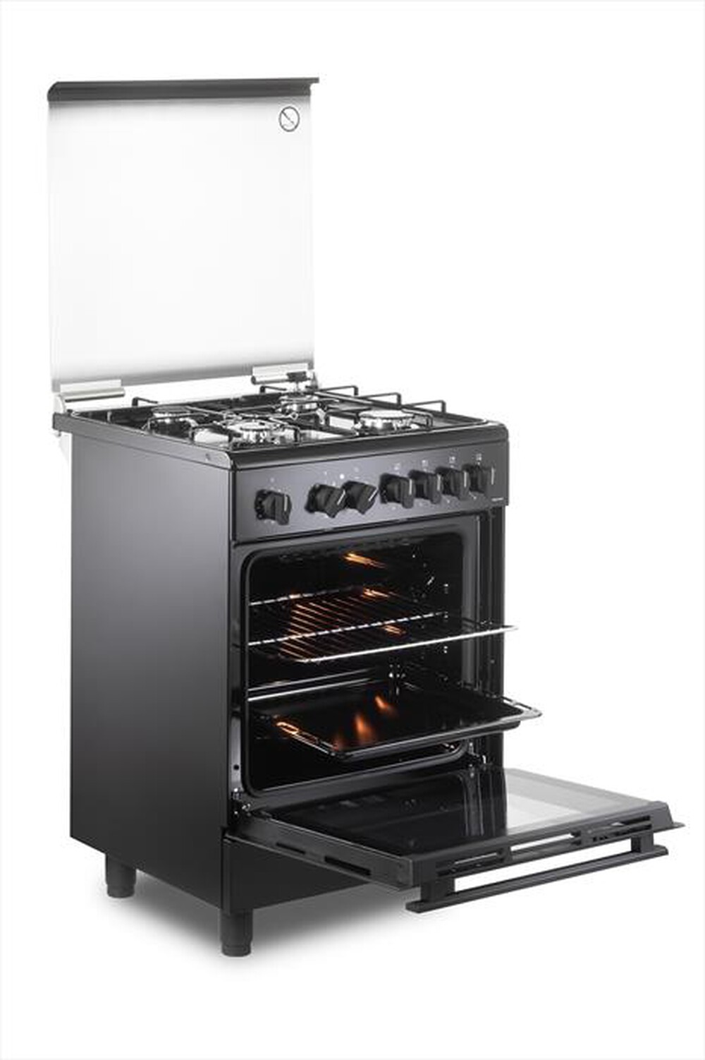 Immagine del prodotto DE LONGHI - Cucina a gas DMN 64 LSG Classe A-NERA