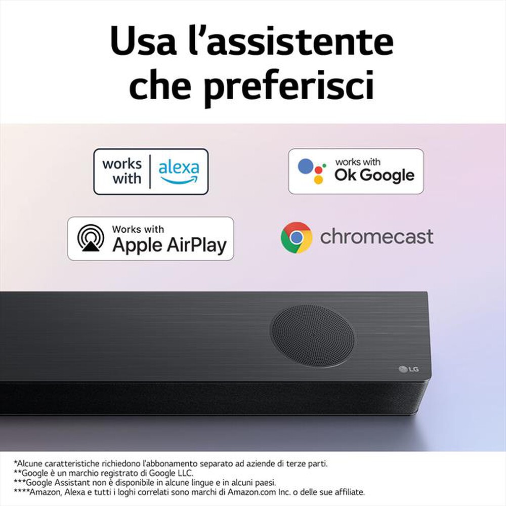 "LG - Soundbar S95QR.DEUSLLK-Argento"