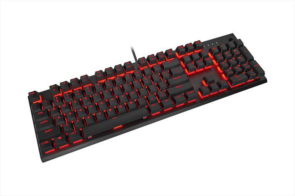 "CORSAIR - Tastiera gaming CORSAIR K60 PRO-Nero/Rosso"