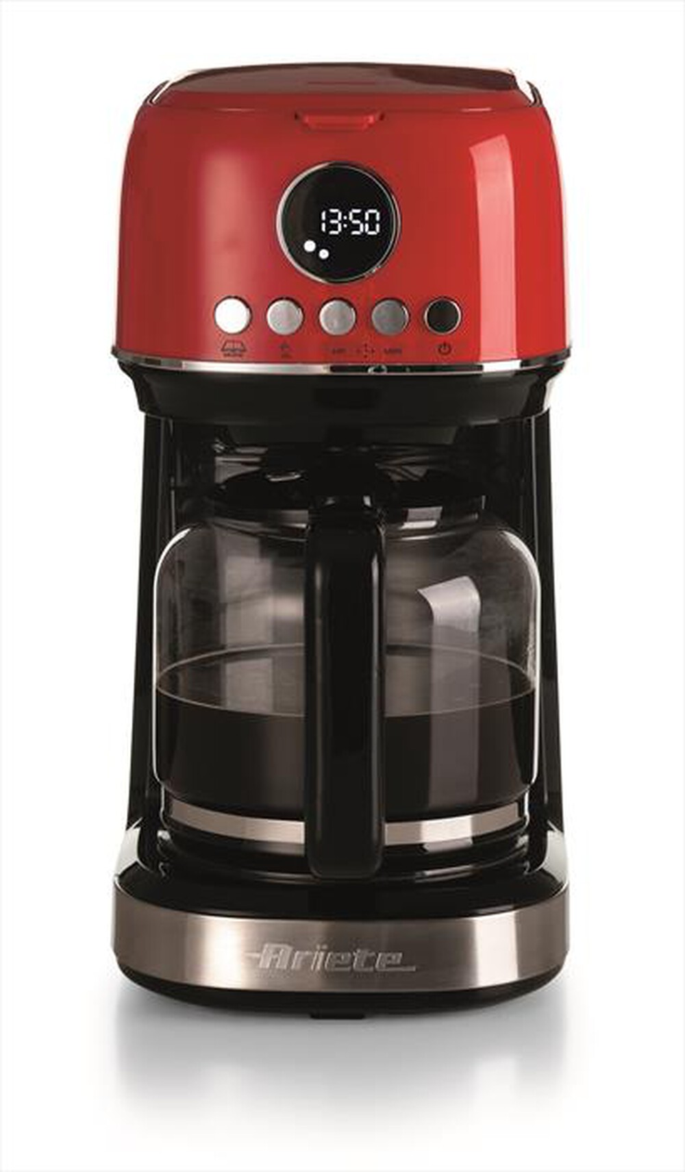 "ARIETE - Macchina caffè americana 1396-rosso"