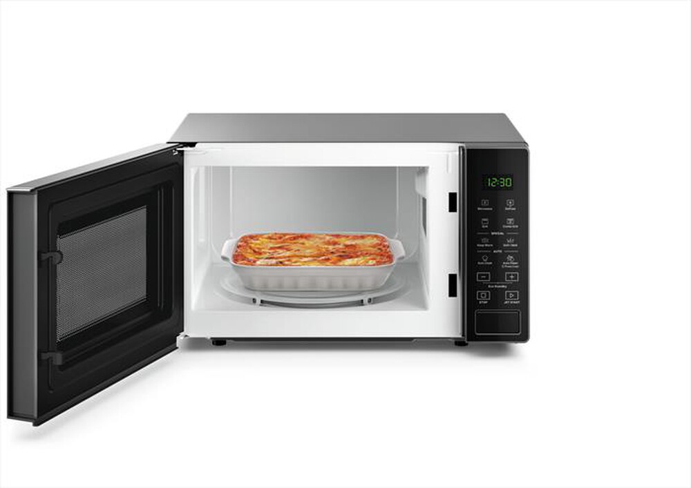 "WHIRLPOOL - Forno microonde COOK20 MWP 203 SB-Nero, Argento"