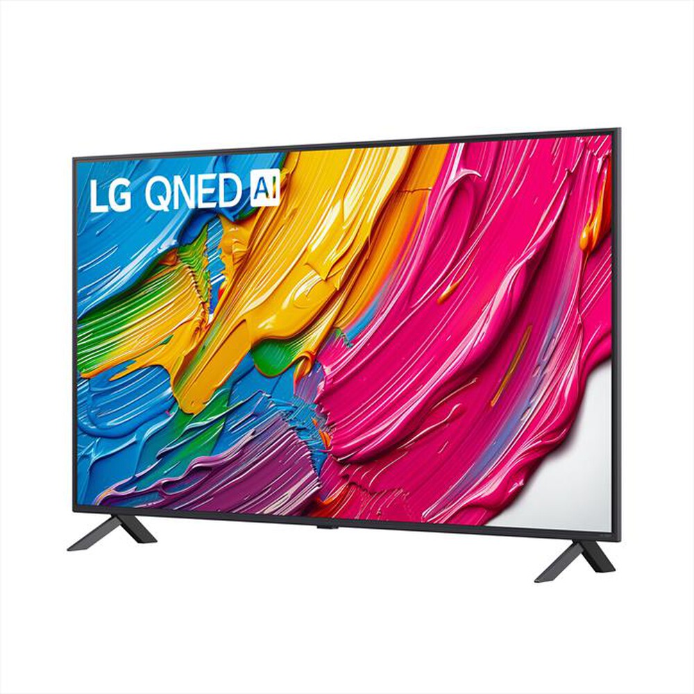 "LG - Smart TV QNED AI UHD 4K  55\" 55QNED80A6A-Nero"