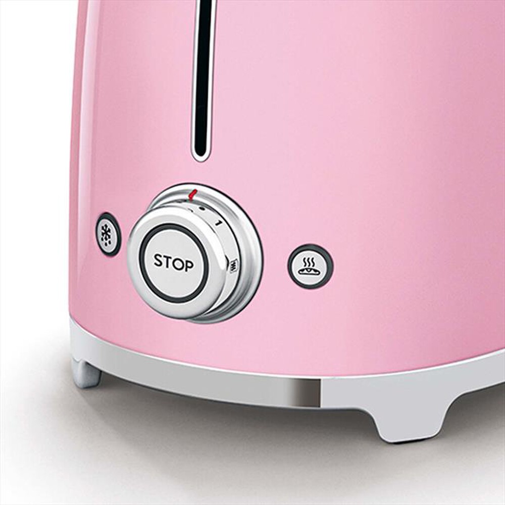 "SMEG - Tostapane 50's Style 2x2 fette – TSF01PKEU-rosa"