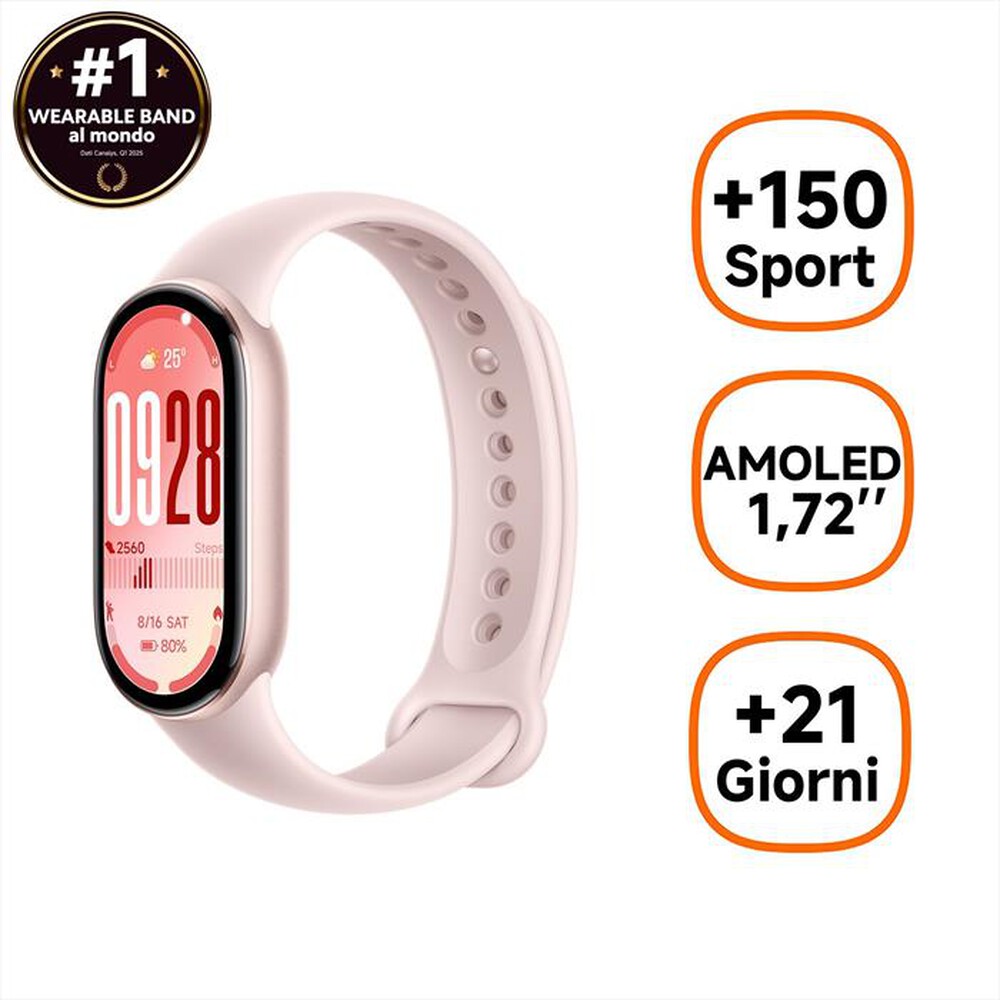 Immagine del prodotto XIAOMI - XIAOMI SMART BAND 10-Rosa