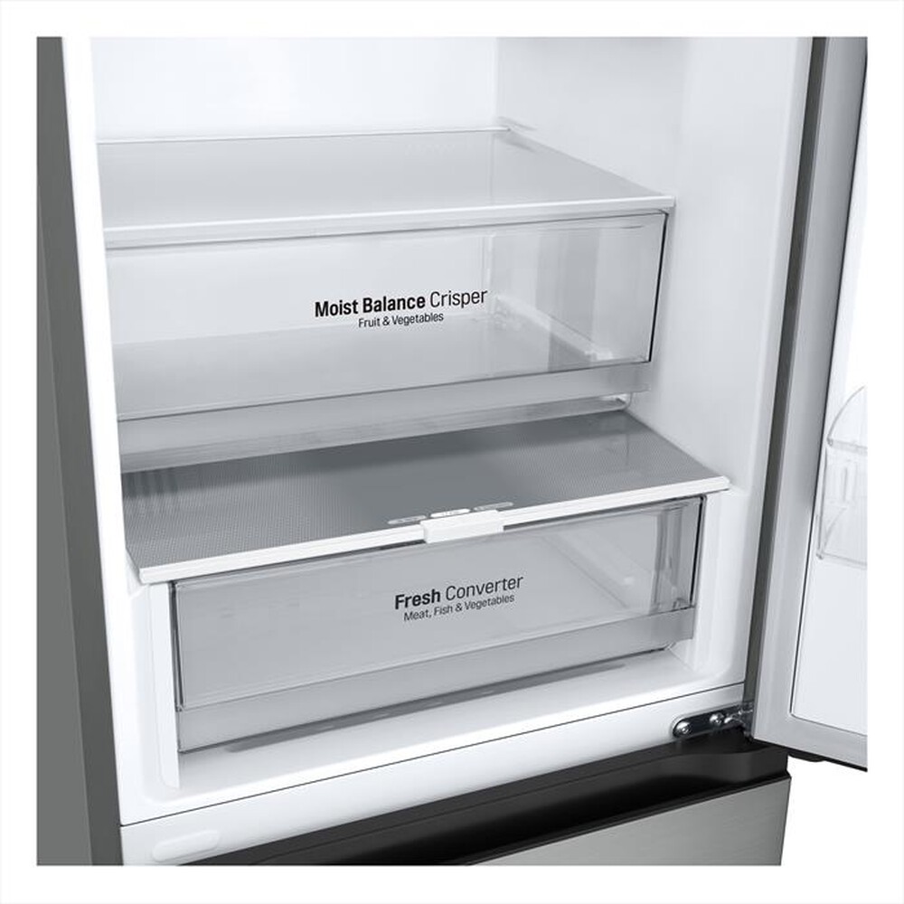 "LG - Frigorifero combinato GBV3200CPY Classe C 387L-Argento"