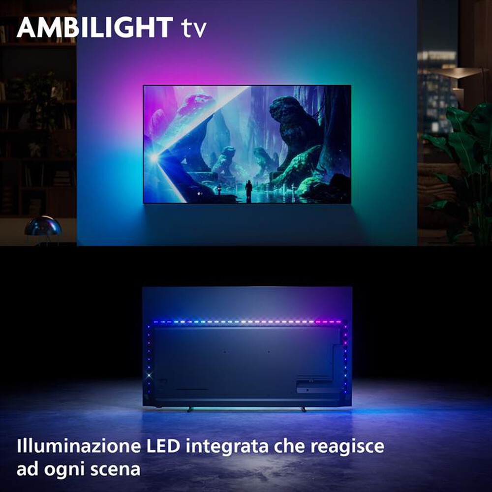 Immagine del prodotto PHILIPS - Smart TV OLED 4K 55" 55OLED801/12-Black