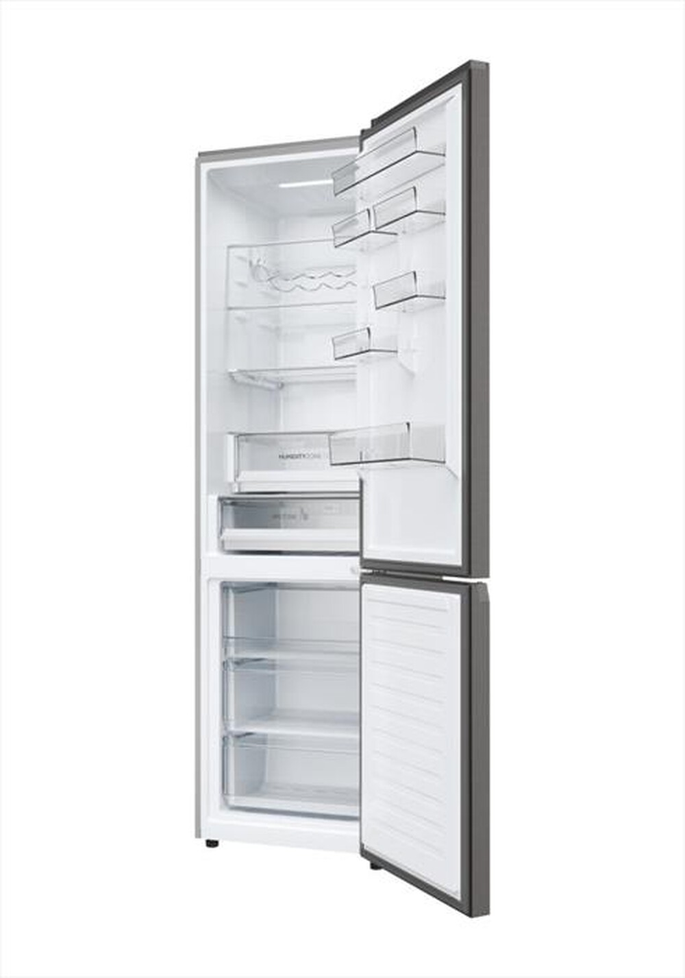 "HAIER - Frigorifero combinato HDPW5620ANPD Classe A 409 lt-Platino"