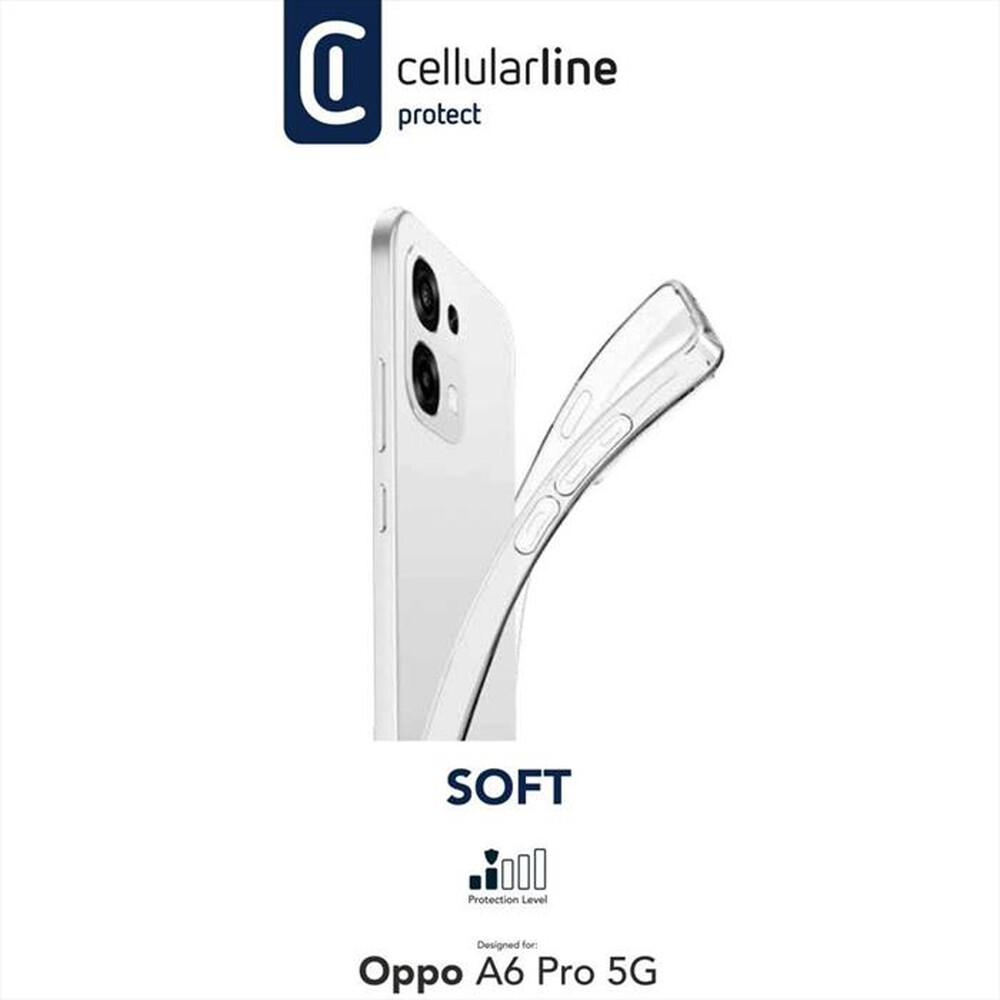 Immagine del prodotto CELLULARLINE - SOFT - OPPO A6 PRO 5G-Trasparente