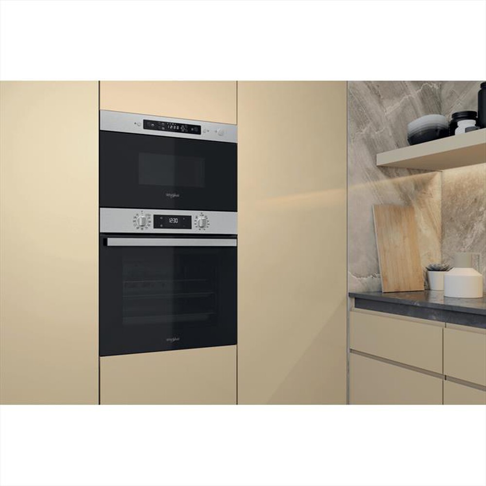 "WHIRLPOOL - Forno microonde da incasso MBNA920X-Acciaio inossidabile"