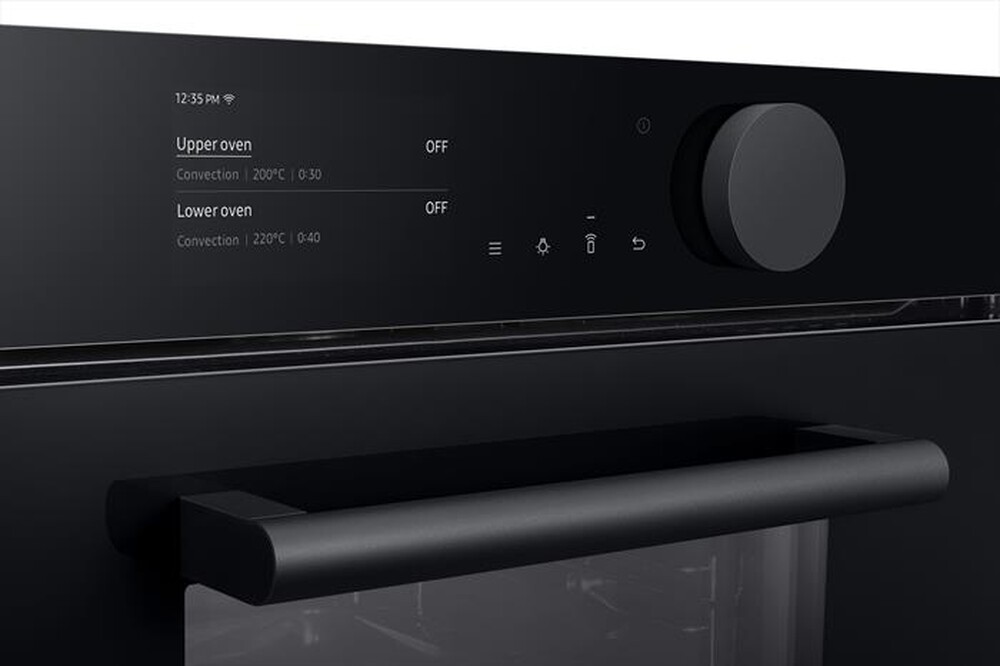 "SAMSUNG - Forno incasso elettrico NV75T8549RK/ET Classe A+-Onyx black designe"