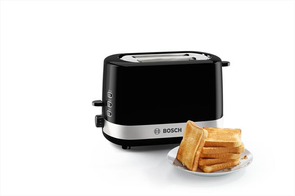 "BOSCH - Tostapane TAT6A513-Nero, Acciaio inossidabile"