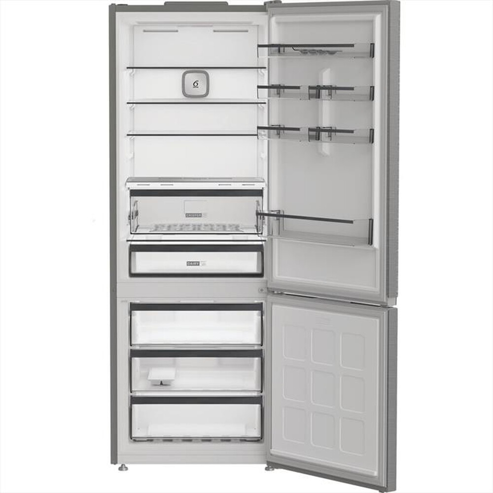 Immagine del prodotto WHIRLPOOL - Frigorifero combinato WHK2 6493 X5E Classe D 490Lt-Inox