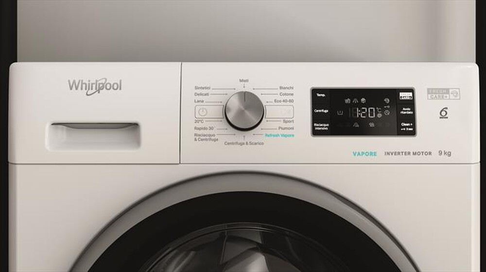 "WHIRLPOOL - Lavatrice FRESHCARE FFB R8529 BSV IT 9 Kg Classe B-Bianco"