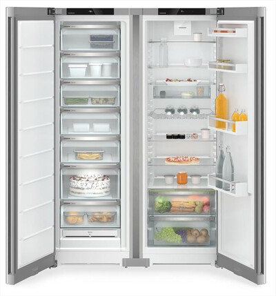 LIEBHERR - Frigorifero side by side XRFSF 5220-20 Classe E-SteelFinish / Silver