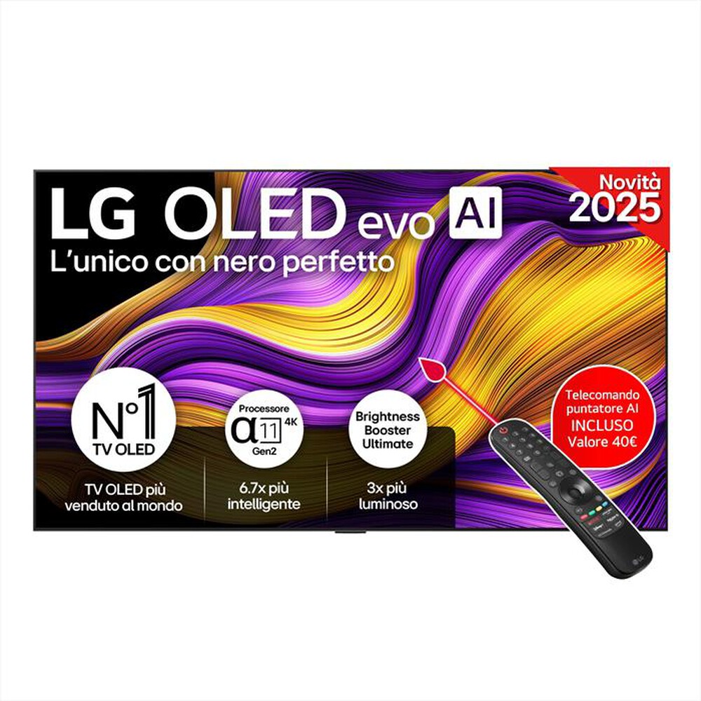 Immagine del prodotto LG - Smart TV OLED UHD 4K 77" OLED77G54LW-Silver