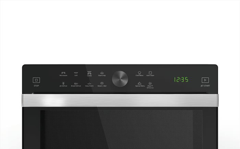 "WHIRLPOOL - Forno microonde SUPREME CHEF MWP 337 SB-Nero, Argento"