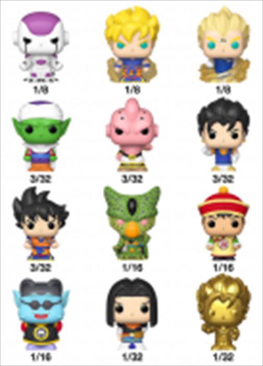 Immagine del prodotto FUNKO - BITTY POP ASSORTIMENTO Dragon Ball Z 1pz