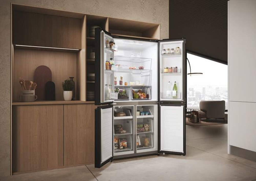 "HAIER - Frigorifero 4 porte HCR3818ENPT Classe E 467 lt-Antracite"