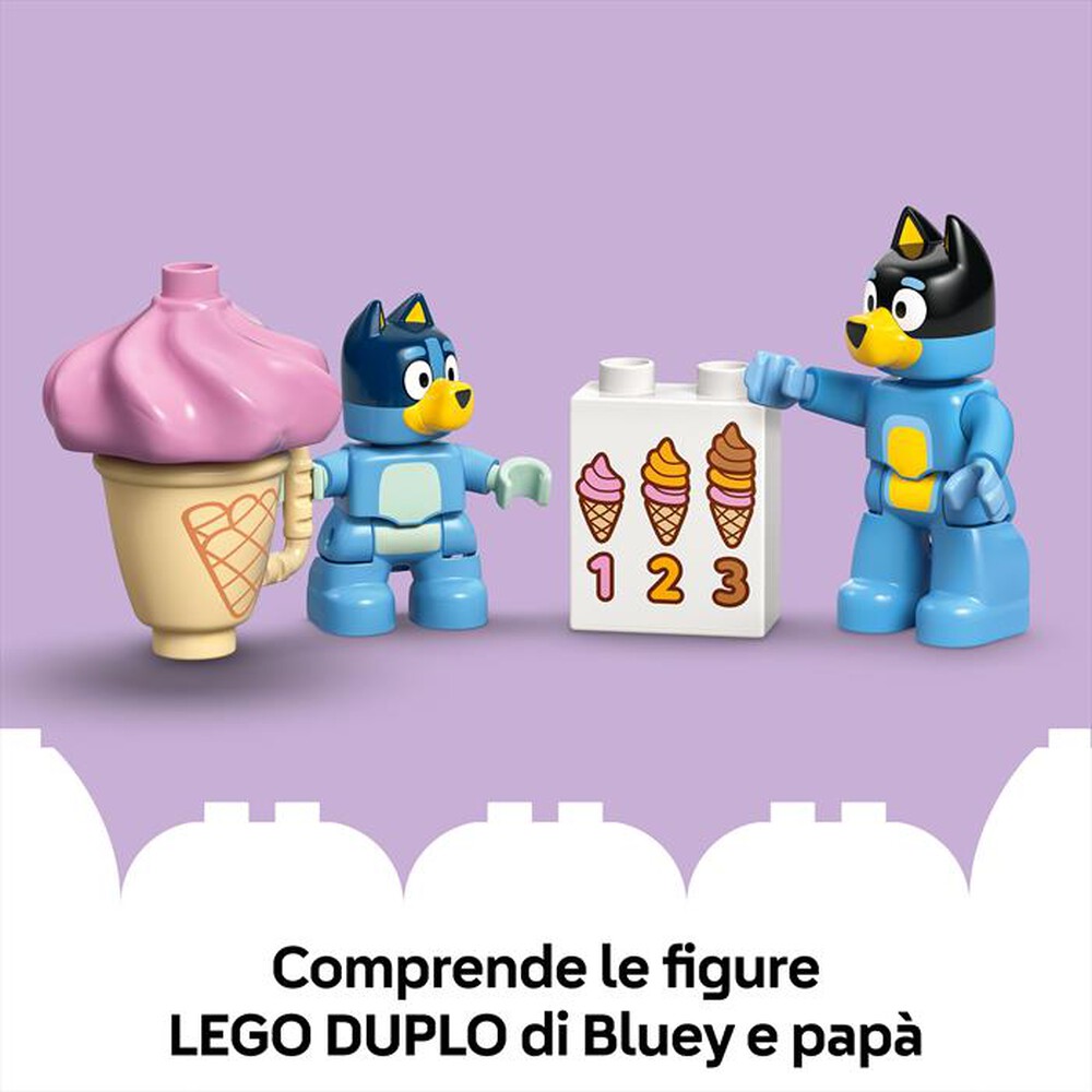 Immagine del prodotto LEGO - DUPLO BLUEY Visita alla gelateria di BLUEY 10458