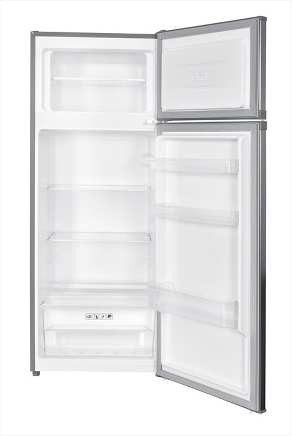 "TECHLIFE - Frigorifero 2 porte TFDP240IX Classe F 206 lt-Inox"