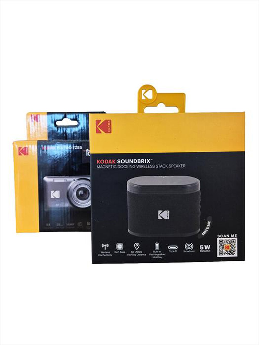 Immagine del prodotto KODAK - Fotocamera digitale compatta FZ55+SOUNBRIX-Nero