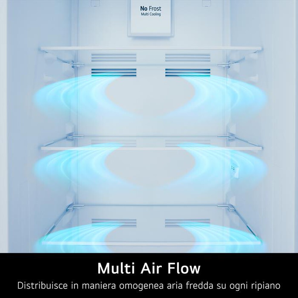 Immagine del prodotto LG - Frigorifero combinato GTFN256SET Classe E 233 lt-White